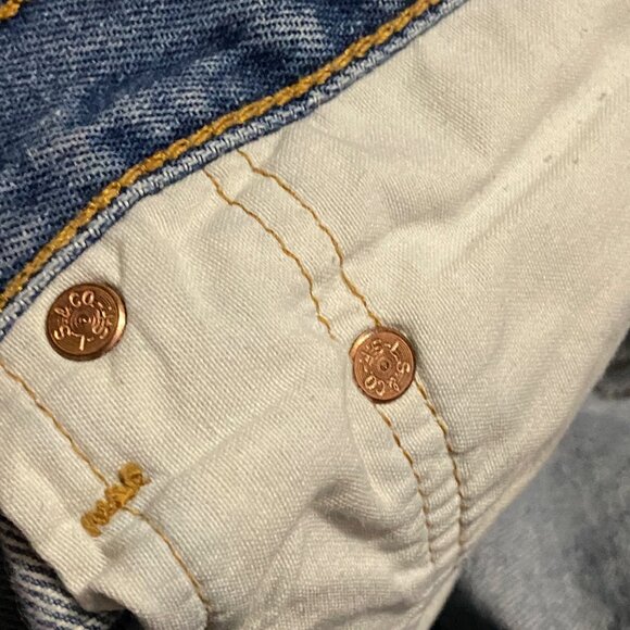 Levis Vintage 501XX Original Fit Button-Fly Jeans 36 x 30  Blue Denim - Picture 13 of 14
